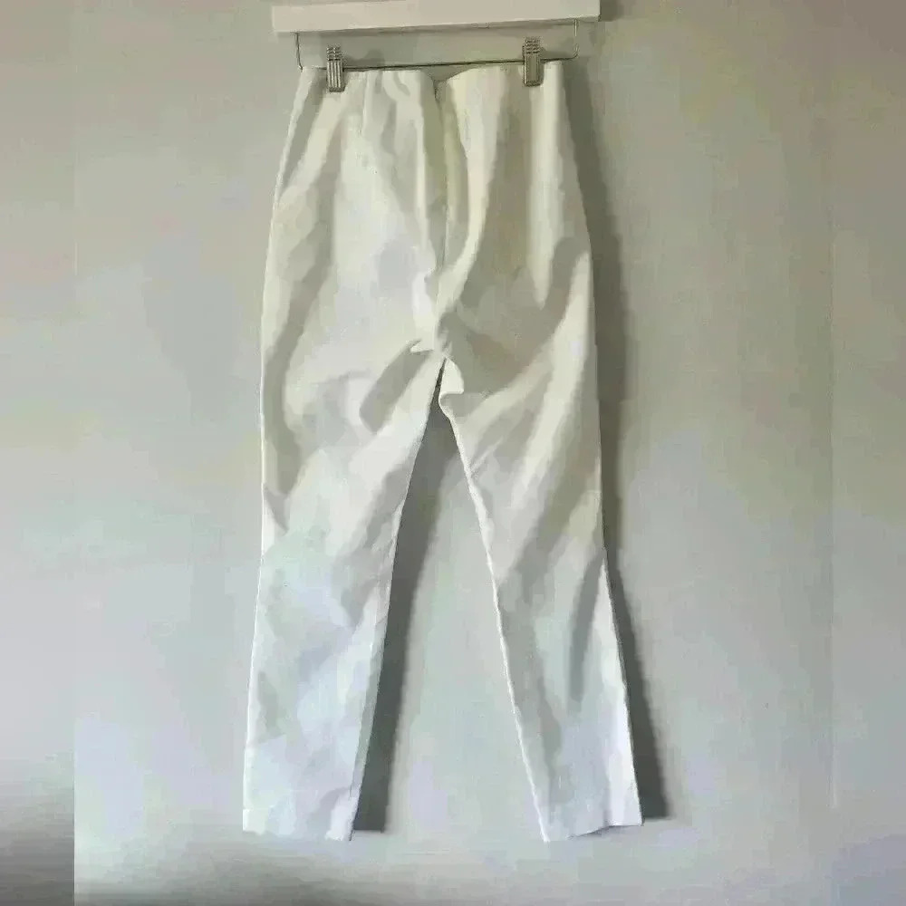 Rag & bone white Simone cotton pants size 00 - Picture 5 of 7